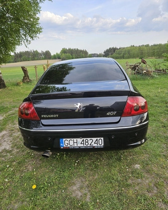 Peugeot 407 cena 12000 przebieg: 335000, rok produkcji 2007 z Dąbrowa Tarnowska małe 154